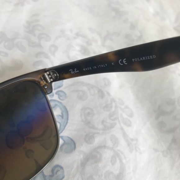 [ray-ban] polarized clubmaster sunglasses - Picture 6 of 8